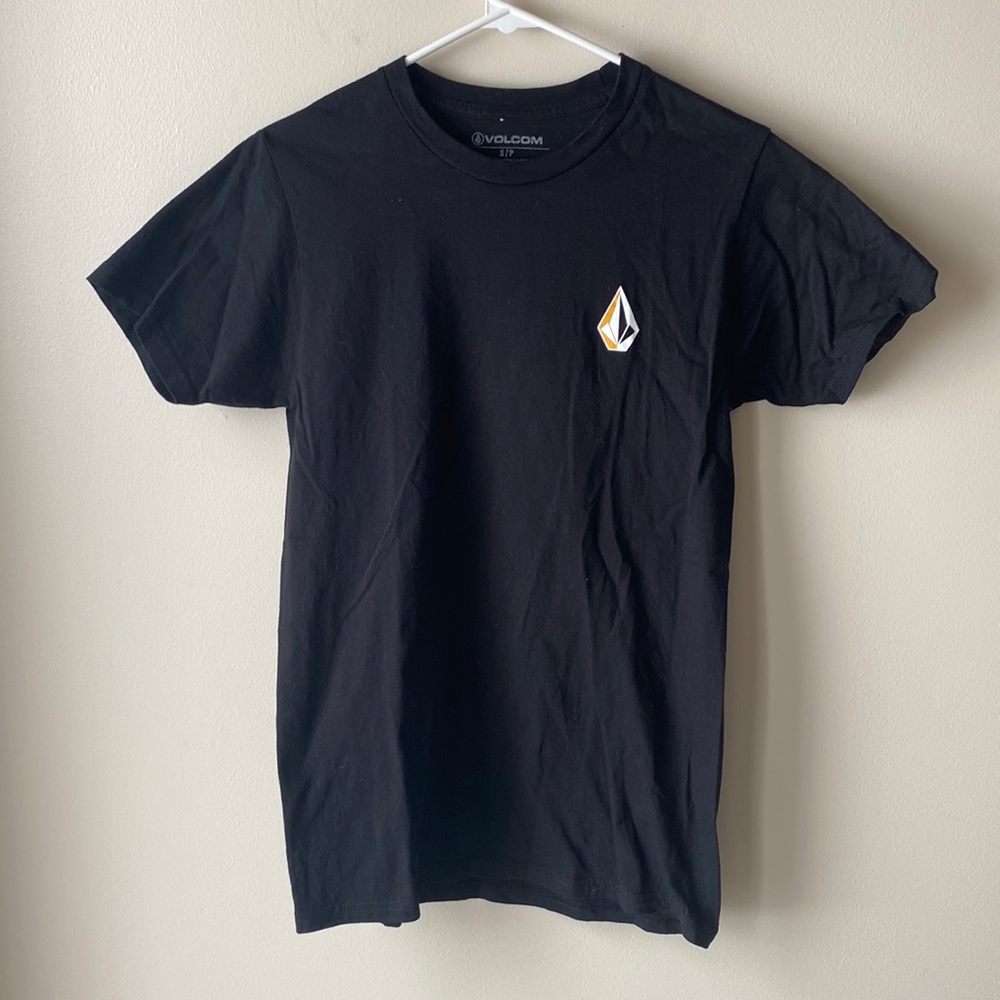 MEN'S VOLCOM SMALL GRAPHIC TEE BLACK